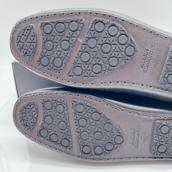 Allen Edmonds Super Sport Mens Driver Loafers Shoes Dress Black Leather US 9 - Picture 10 of 13